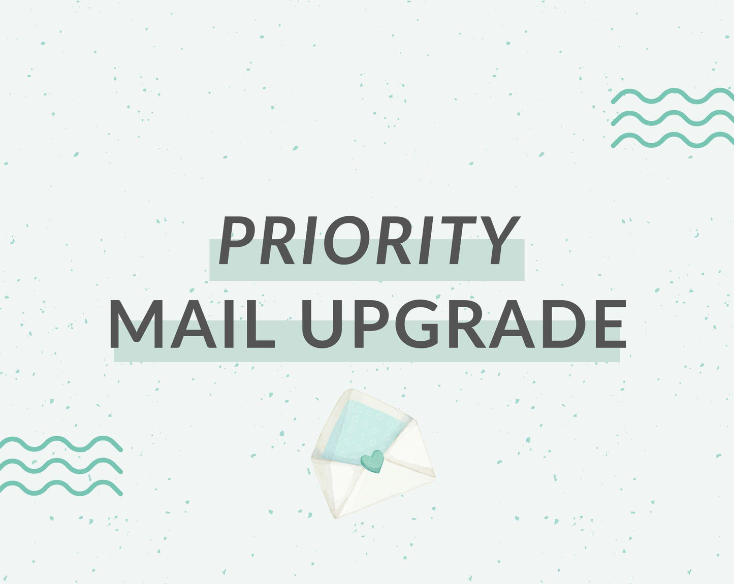 Priority Mail Shipping Upgrade