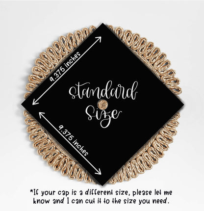 Blank Graduation Cap Topper