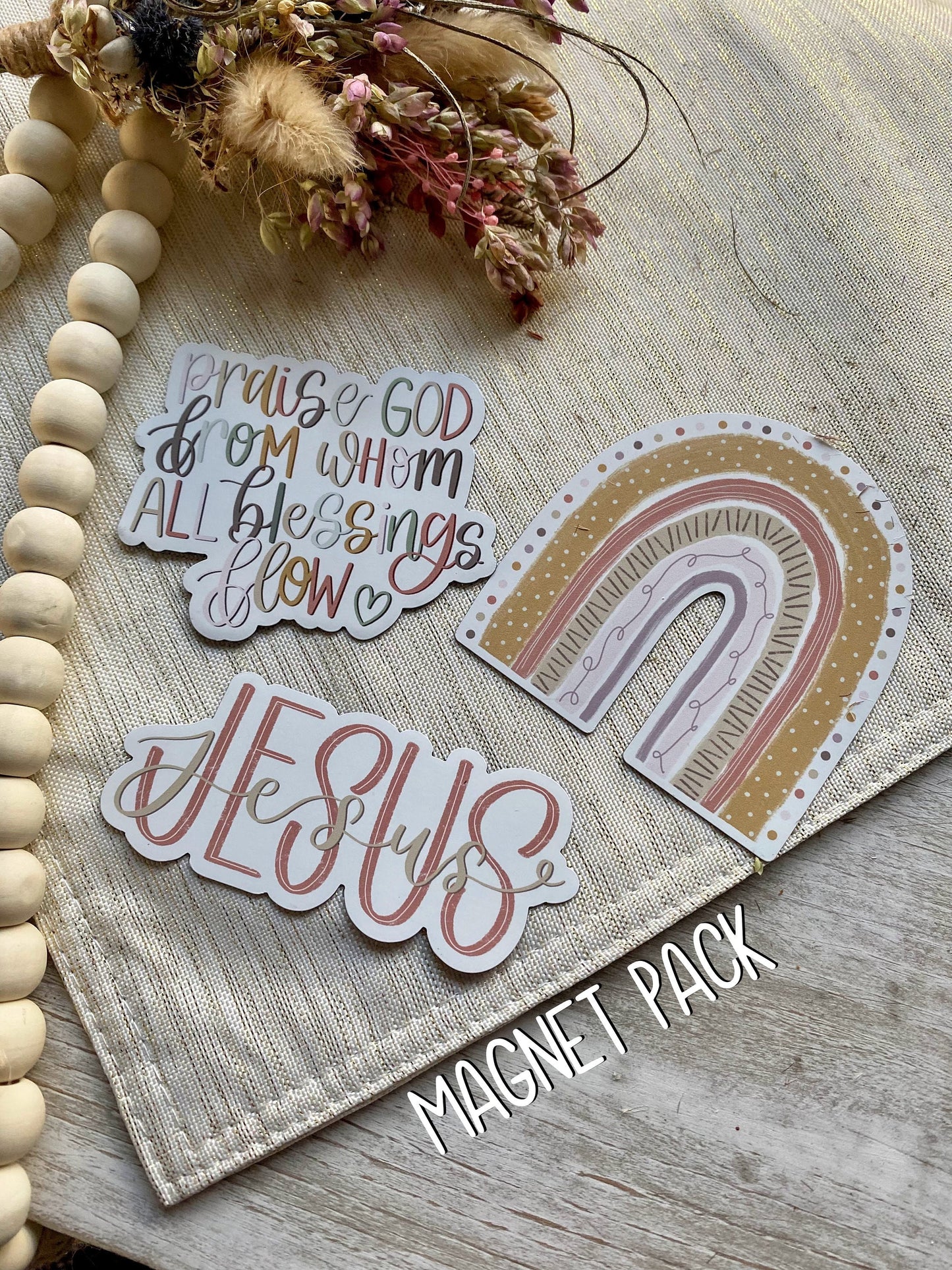 1.5 x 3.5 in. Christian Jesus Magnet