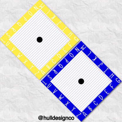Printed Blank Teacher Graduation Cap Topper