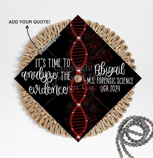 Custom "Biology Business" Graduation Cap Toppers, Biology Major Graduation Cap, Grad Cap Custom, Custom Grad Cap, Biology Graduate