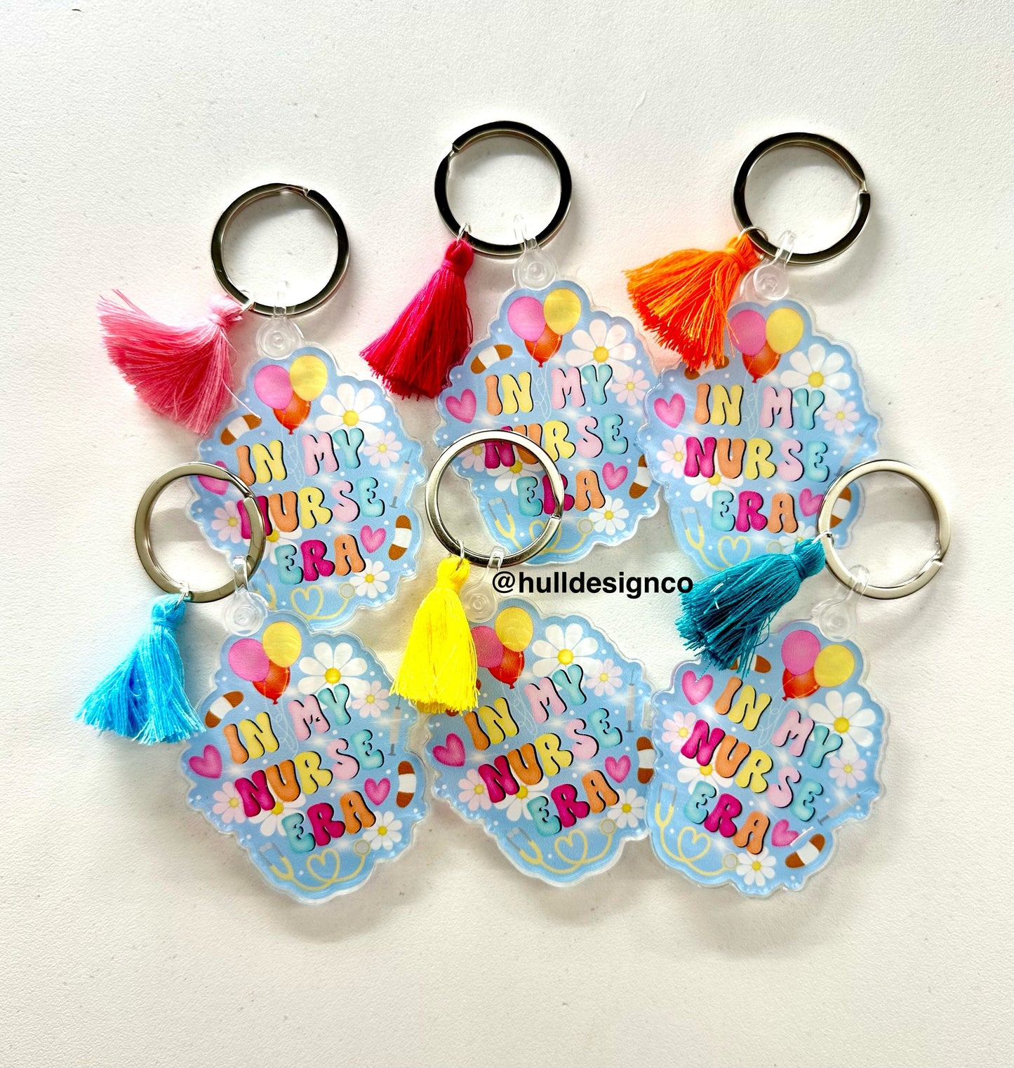 Nurse Era Keychain (Tassel Color Varies)