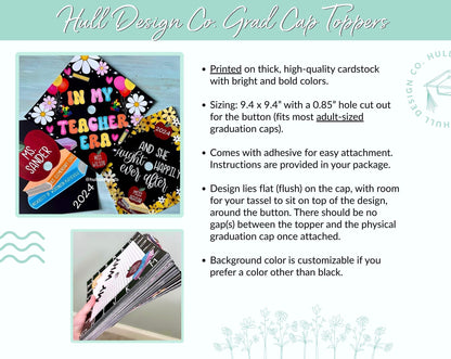 Custom "Lung Squad" Graduation Cap Topper, Respiratory Therapist