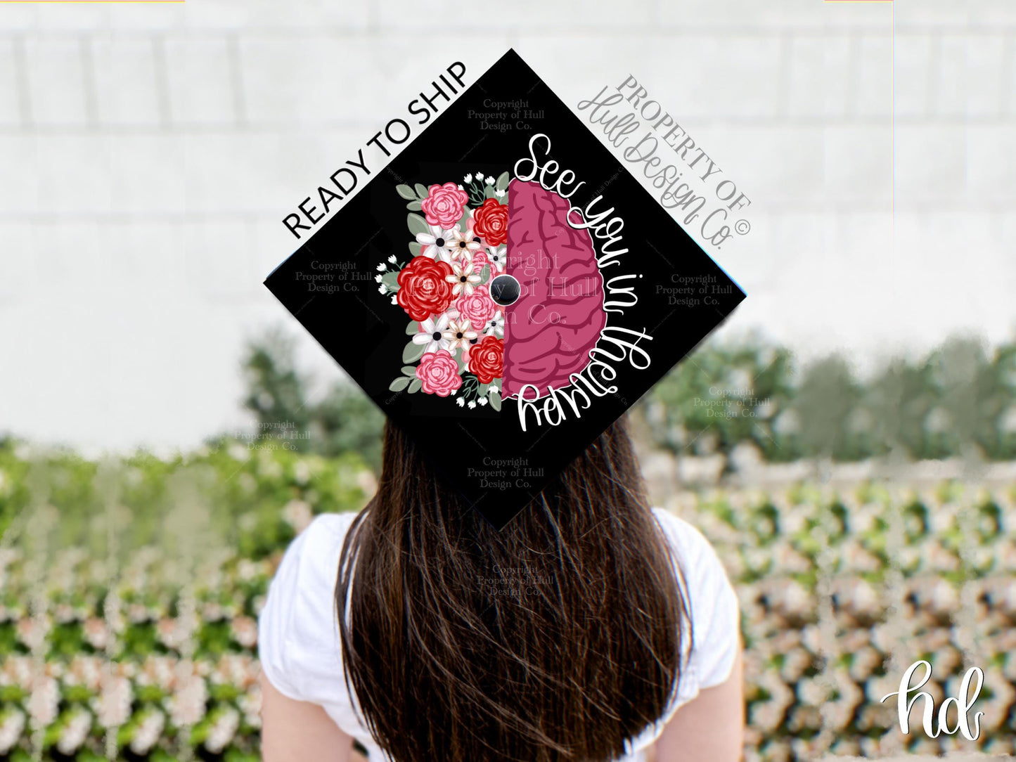 READY TO SHIP Psychology Graduation Cap Topper