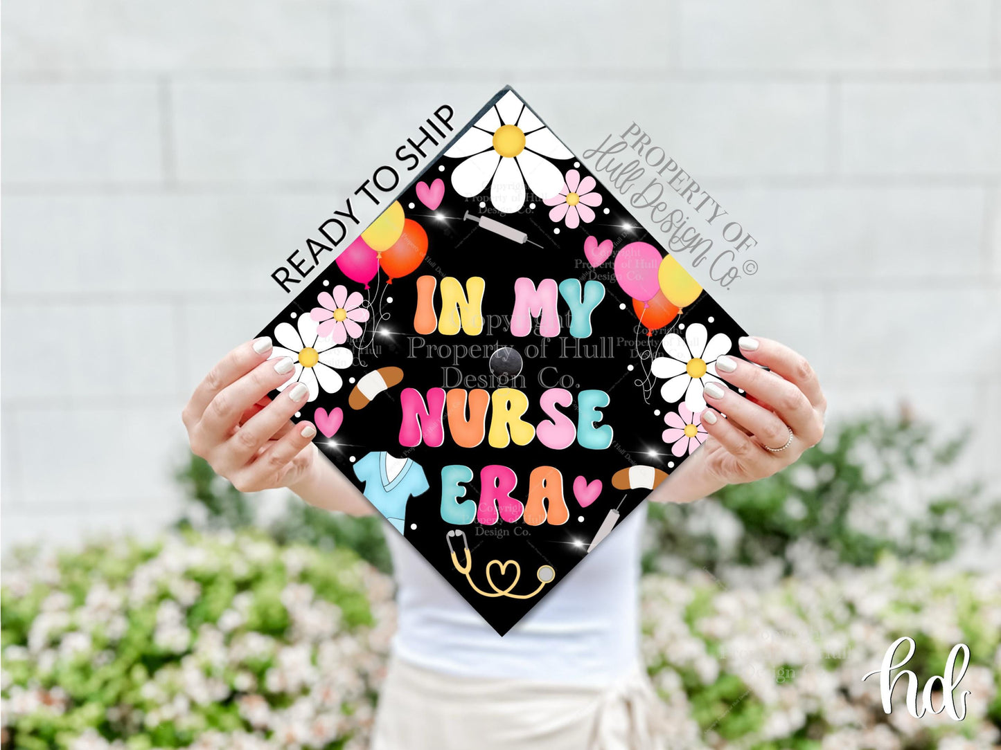 READY TO SHIP Nurse Graduation Cap Topper