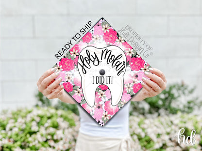 READY TO SHIP Dental Hygiene Graduation Cap Topper
