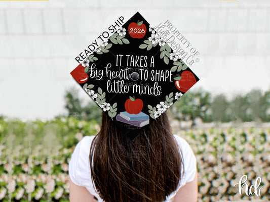 READY TO SHIP Teacher Graduation Cap Topper