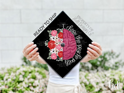 READY TO SHIP Therapist Graduation Cap Topper