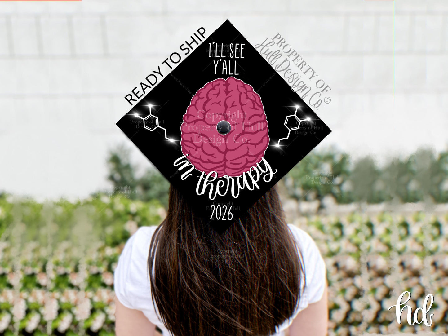 READY TO SHIP Speech Language Pathologist Graduation Cap Topper