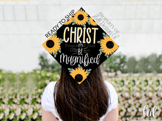 READY TO SHIP Christian Graduation Cap Topper